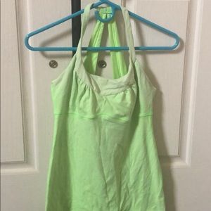 Lululemon tank top with built in bra